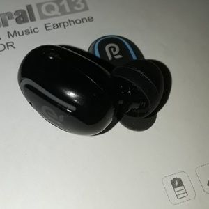 It's a Wireless earphone for music and talking
